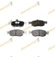 Brake Pads ABAKUS | FIAT Doblo from 2001 to 2010 | Front Axle | Not Prepared for Wear Indicator | OEM 77362205