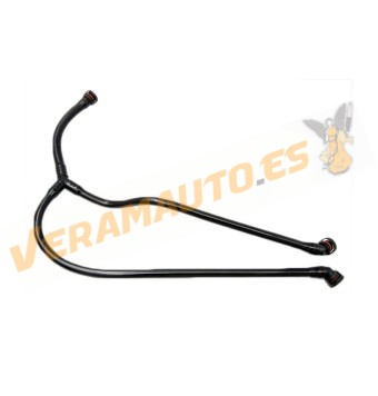 Crankcase breather hose for BMW 4/6-cylinder petrol models from 2000 to 2010 | 5, 6, and 7 Series (E60-E67) | OE 11727508270