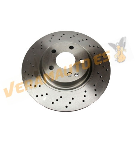 2-Piece Brake Disc Kit ABAKUS | Front Axle | Mercedes S-Class W221 from 2005 to 2013 | OEM 2214210612