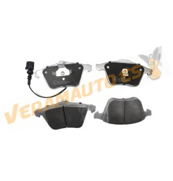 Brake Pads Volkswagen Group Front Axle | ATE Brake System | Wear Indicator Contact | 1K0698151B