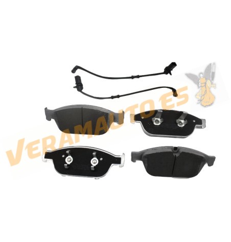 Pastillas de Freno ABAKUS Audi A6 (C7) | A7 (4G) | A8 (D4) | Eje Delantero | Con Indicador Acústico de Desgaste | OEM 4G0698151B