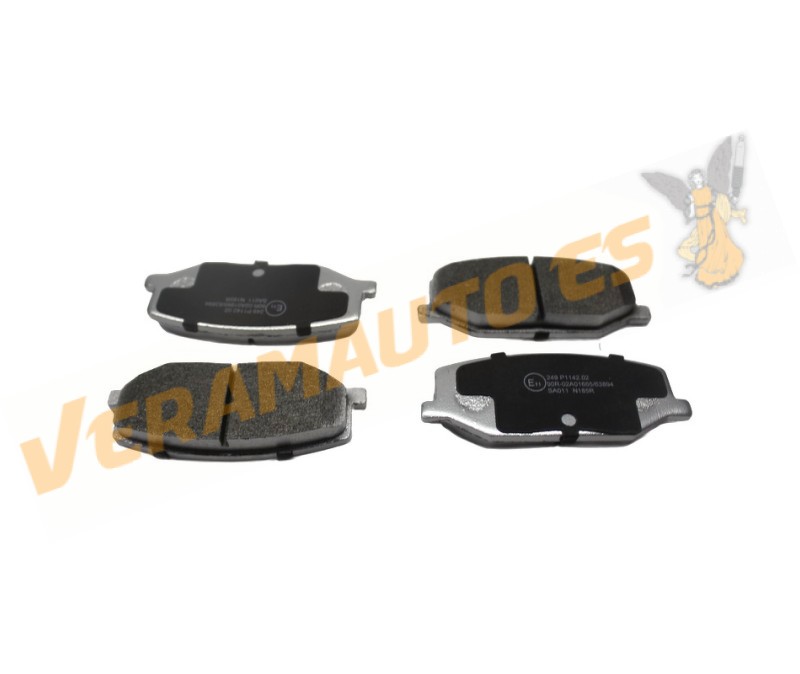 Pastillas de Freno ABAKUS | Suzuki Samurai Jimny | Eje Delantero | No Preparado Indicador Desgaste | OEM 1A01-33-23Z