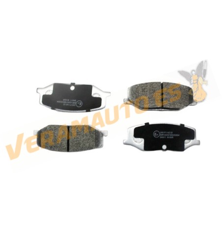 Brake Pad Set ABAKUS | Suzuki Samurai Jimny | Front Axle | Not Prepared Wear Indicator | Sumitomo Brake System | OEM 5520070AA00