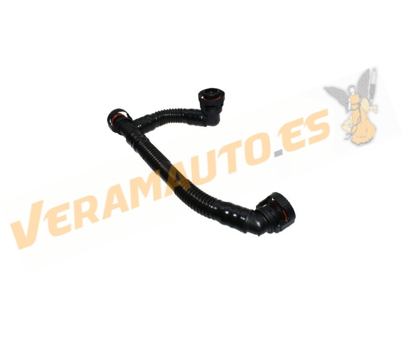Crankcase breather hose for BMW 2.5/3.0 N52 6L from 2005 | 1-3-5-6-7 Series Z4 (E87-E90-E60-E63-E65-E85) | OE 11617559530