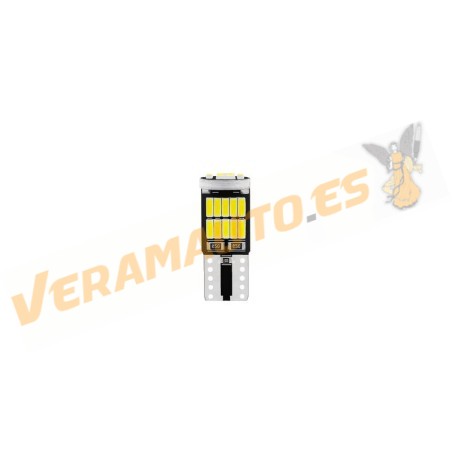 T10 Canbus LED Bulb | 26 4014 Type LEDs | White Light | With Canbus to bypass check-in control