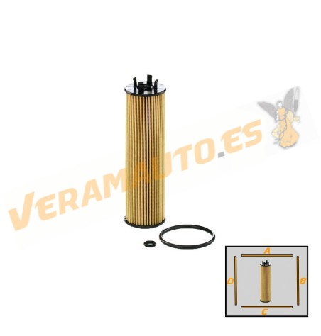 Oil Filter COOPERSFIAAM FA6879ECO | Audi | Cupra | Ford | Skoda | SEAT | Volkswagen | 2.0 TDi | OE 05L115466A