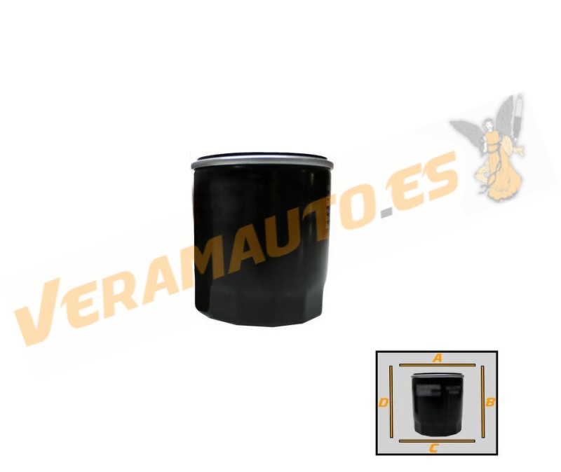 Filtro de Aceite SRLine | Ford Scort Fiesta Mondeo | Opel Omega A | Toyota Corolla Yaris | OEM K04105409AE