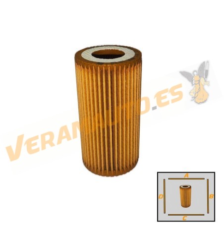 Oil Filter SRLine for Ford Focus IV | Kuga | Tourneo | Transit Connect | 1.5 EcoBlue | Similar OEM 2274296