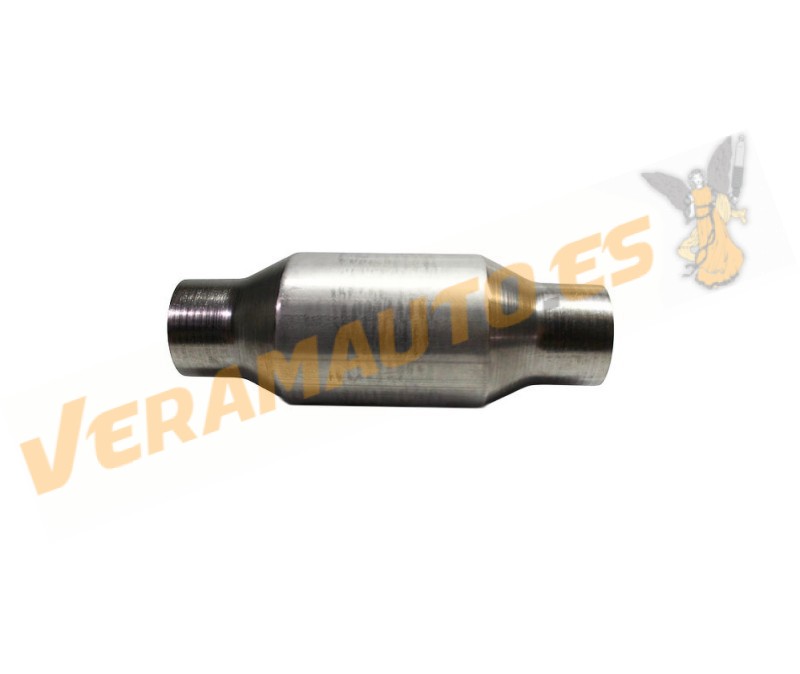 Universal Adaptable Catalytic Converter | Compliant with EURO IV Emissions Standards | Without Heat Shielding Total Length 280mm