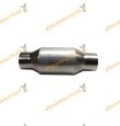Universal Adaptable Catalytic Converter | Compliant with EURO IV Emissions Standards | Without Heat Shielding Total Length 280mm