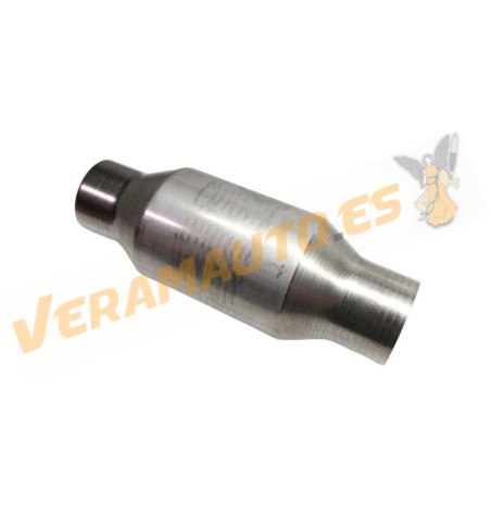 Universal Adaptable Catalytic Converter | Compliant with EURO IV Emissions Standards | Without Heat Shielding Total Length 280mm