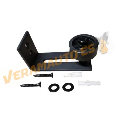 Adjustable Roller Door Guide for Barn | Rustic or Forge