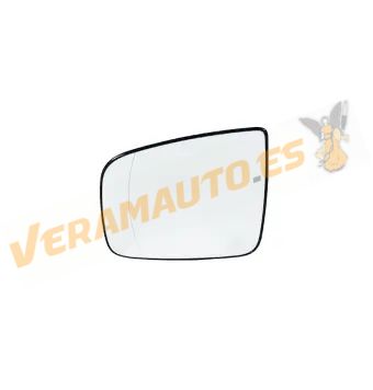 Rearview Mirror Glass for Mercedes Vito | Viano (W639) from 2010 to 2014 | Left | Aspherical | Chrome | Similar OE A0028114133
