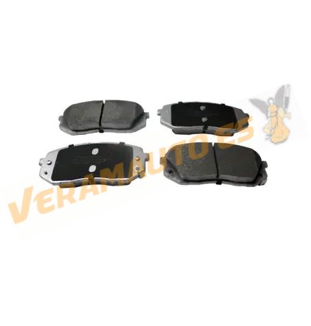 Pastillas de Freno | Hyundai iX35 | Kia Optima Sportage | Eje Delantero | Con Indicador Acústico de Desgaste | OE 58101D7A00