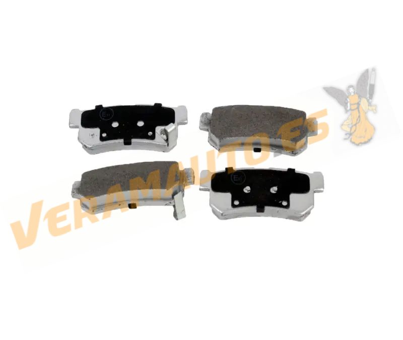 ABAKUS Brake Pad Set for SSANGYONG Actyon | Kyron | Rexton | Rear Axle | MANDO Brake System | OE 4841308050