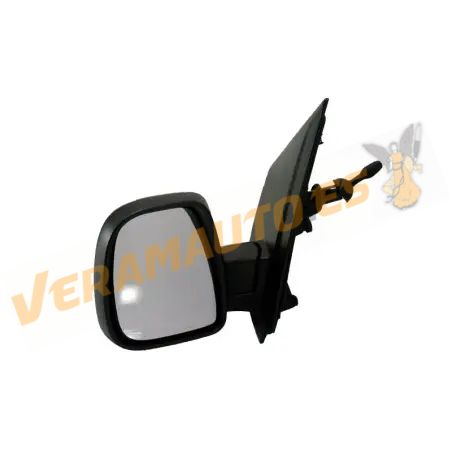 Jumpy Expert Zafira Proace (K0) Mirror | Left | Cable Adjustment | Black | Chrome and Convex | 98087413XT | 98087010XT