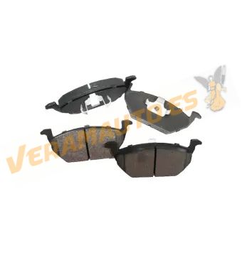 Pastillas de Freno ABAKUS | Grupo VAG | Sistema de Frenos Volkswagen | No Preparado Indicador Desgaste | OEM 1J0698151B