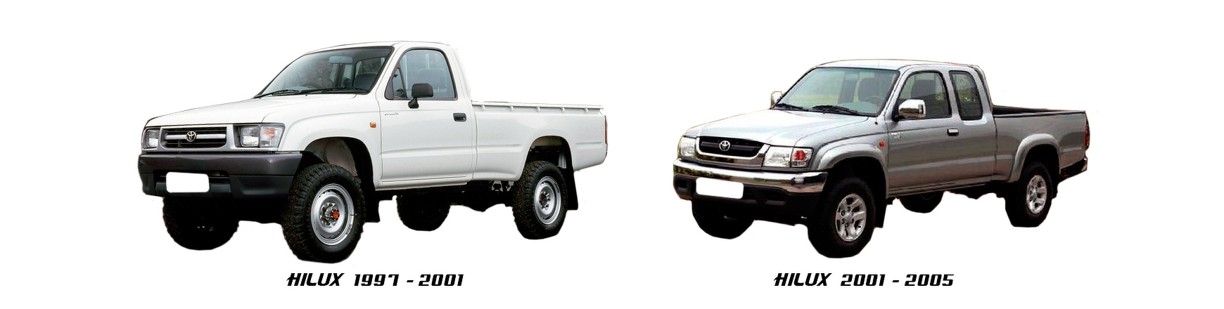 Piezas y Recambios de Toyota Hilux VI Pick-Up (N140|N150|N160|N170) de 1997 a 2004| Veramauto.es