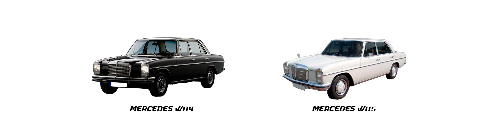 Piezas y Recambios de Mercedes W114 | W115 de 1968 a 1977 | Veramauto.es