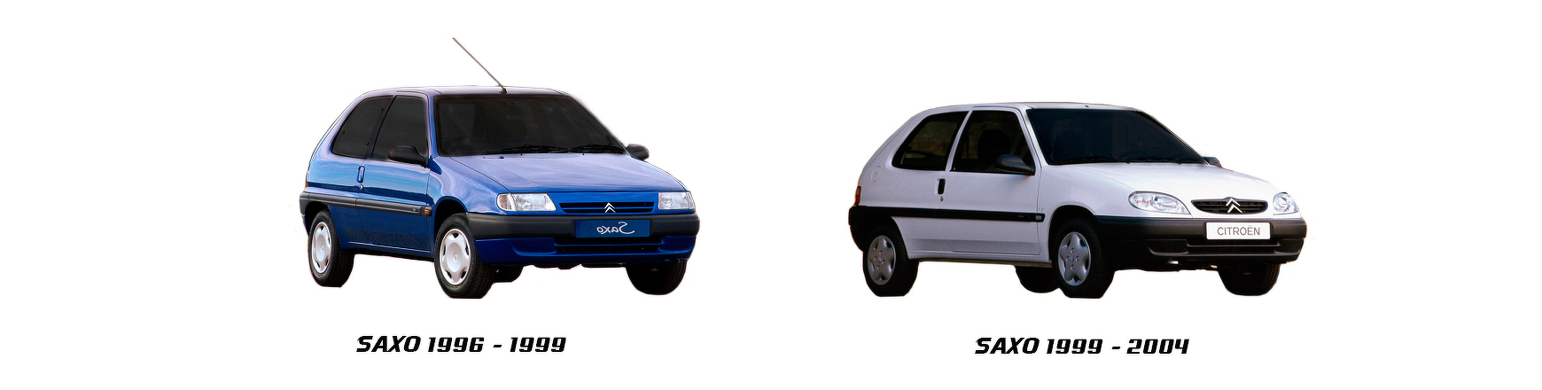 Recambios de Citroën Saxo de 1999, 2000, 2001, 2002, 2003 y 2004.