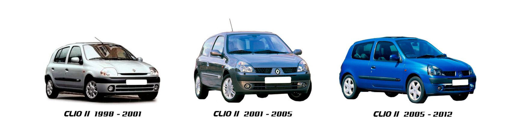 Piezas y Recambios de Renault Clio II (BB|CB) de 1998 a 2001 | Veramauto.es