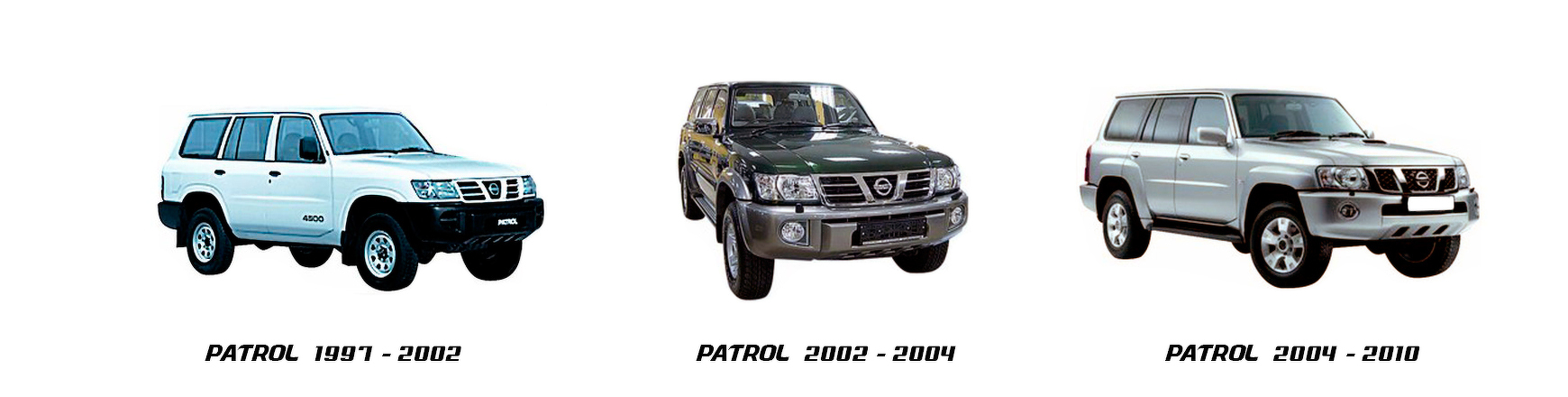 Piezas y Recambios de Nissan Patrol (Y61|GY61) de 1997 a 2003 | Veramauto.es