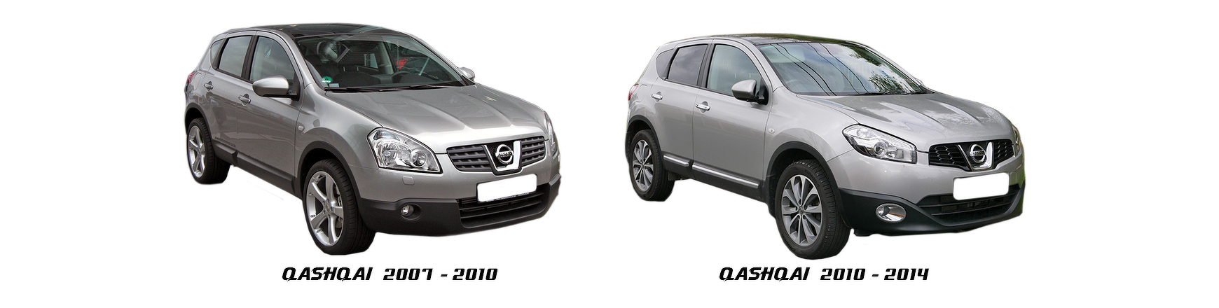 Recambios de Nissan Qashqai de 2007, 2008, 2009 y 2010