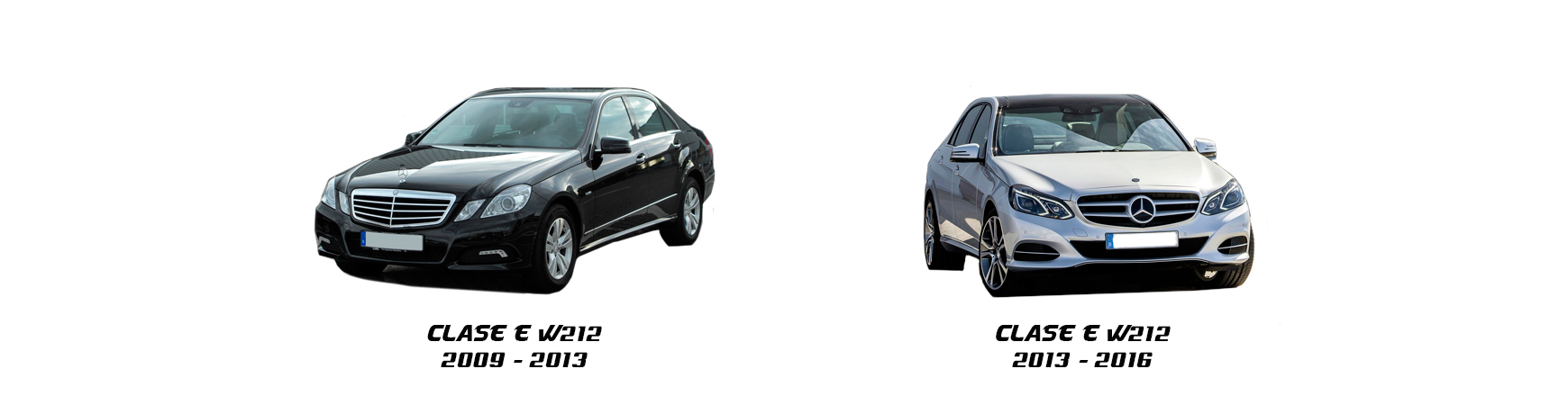 Piezas de Mercedes Clase E W212 de 2009, 2010, 2011, 2012 y 2013