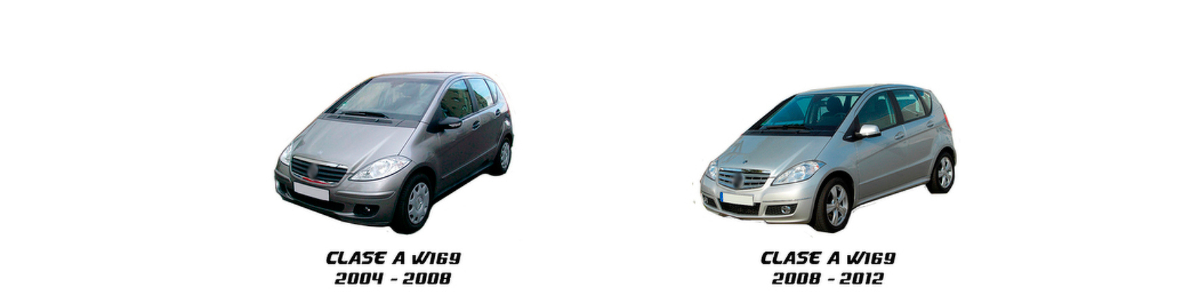 Piezas nuevas para Mercedes Clase A W169 de 2004, 2005, 2006 y 2007.