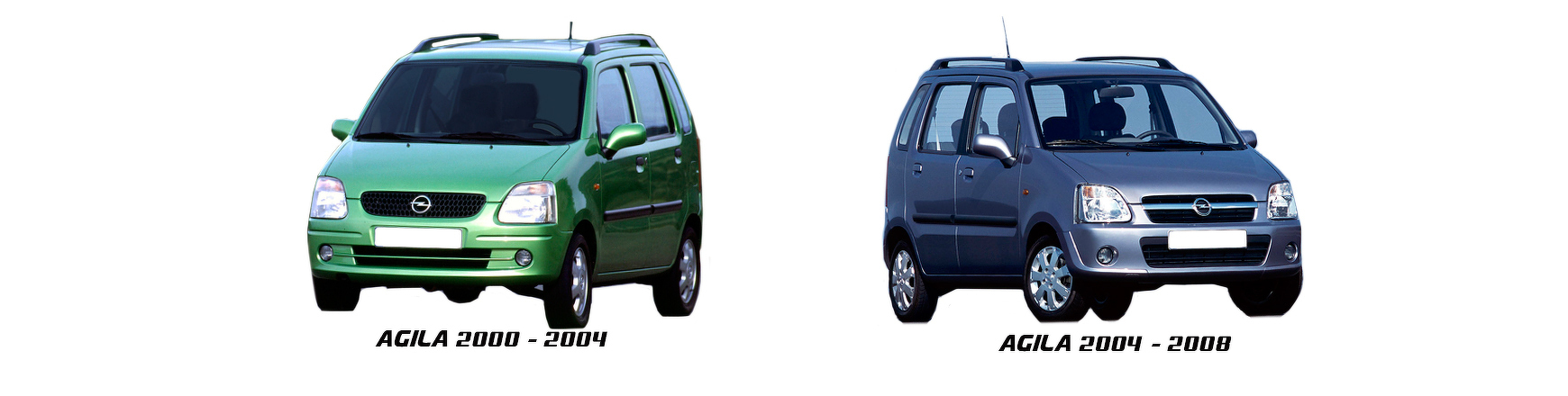 Recambios de Opel Agila de 2000 2001 2002 2003 2004 2005 2006 2007