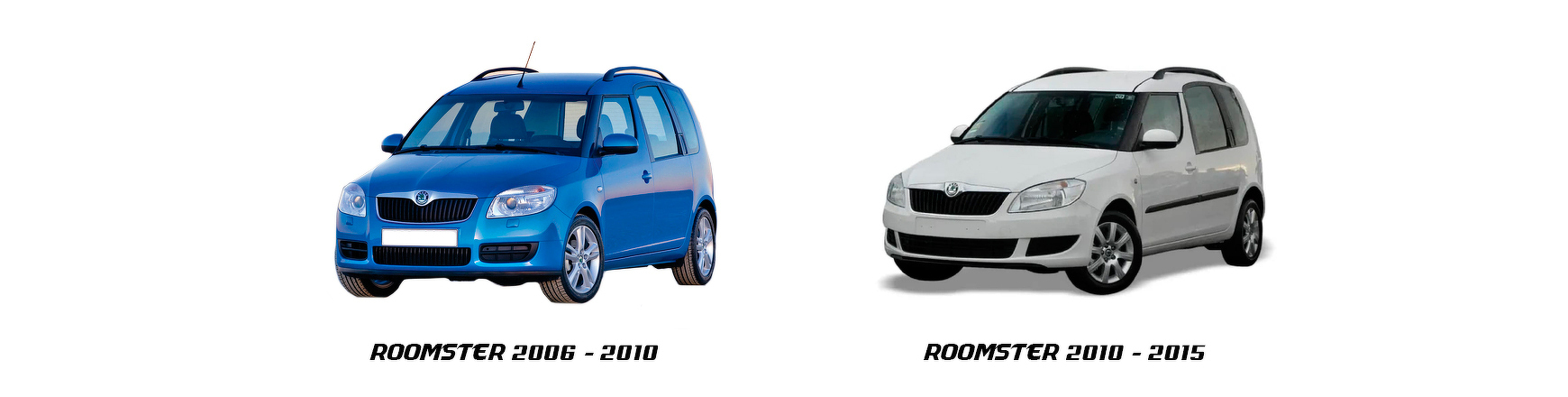 Recambios de automóvil Skoda Roomster, modelo 2007, 2008, 2009 y 2010