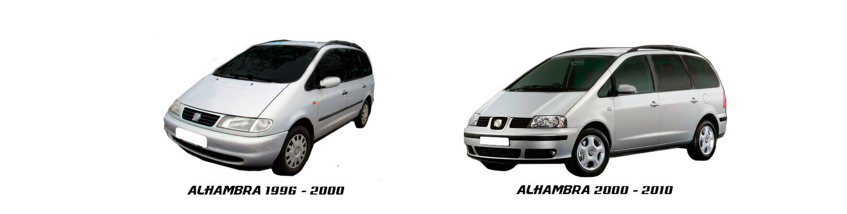 Recambios de Seat Alhambra, modelo de 2001, 2002, 2003 y 2004.