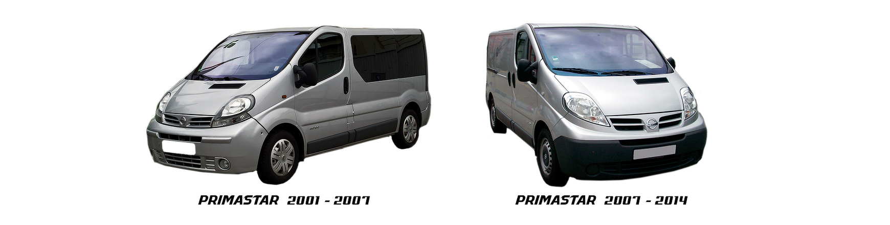 Recambios de Nissan Primastar de 2001 a 2006 al mejor precio con envío