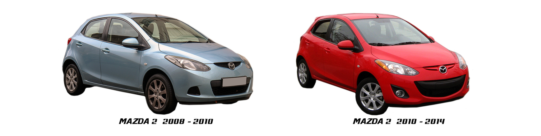 Piezas y Recambios de Mazda 2 de 2008 a 2014 | Visite Veramauto.es