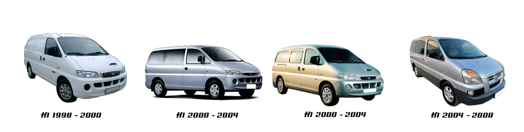 Piezas y Recambios de Hyundai H1 (KMF) de 1998 a 2008 | Veramauto.es