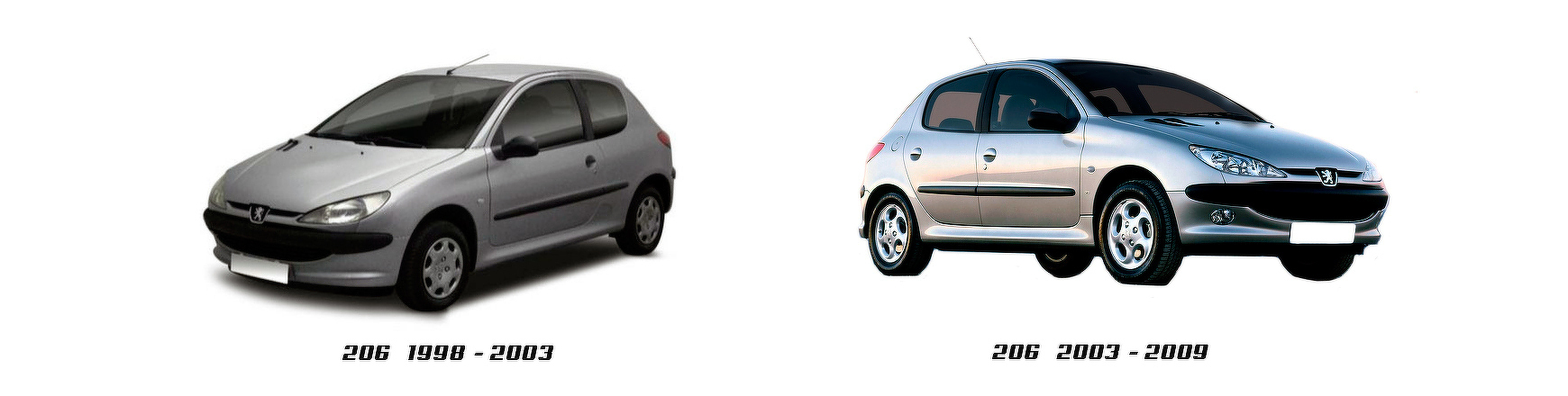 Piezas y Recambios de Peugeot 206 (2) de 2003 a 2009 | Veramauto.es